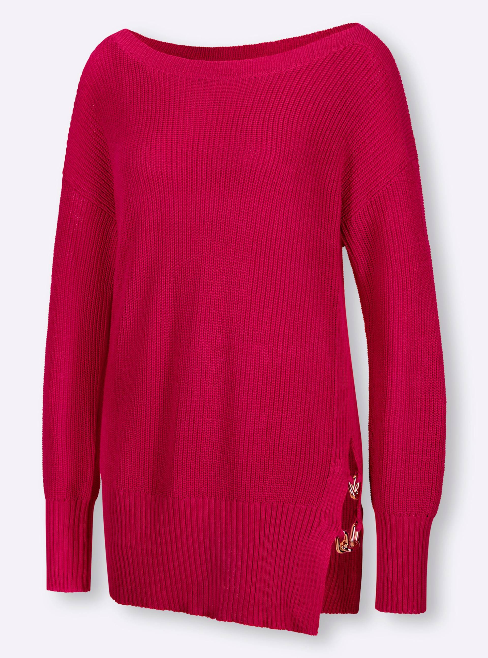 Pullover in pink von heine