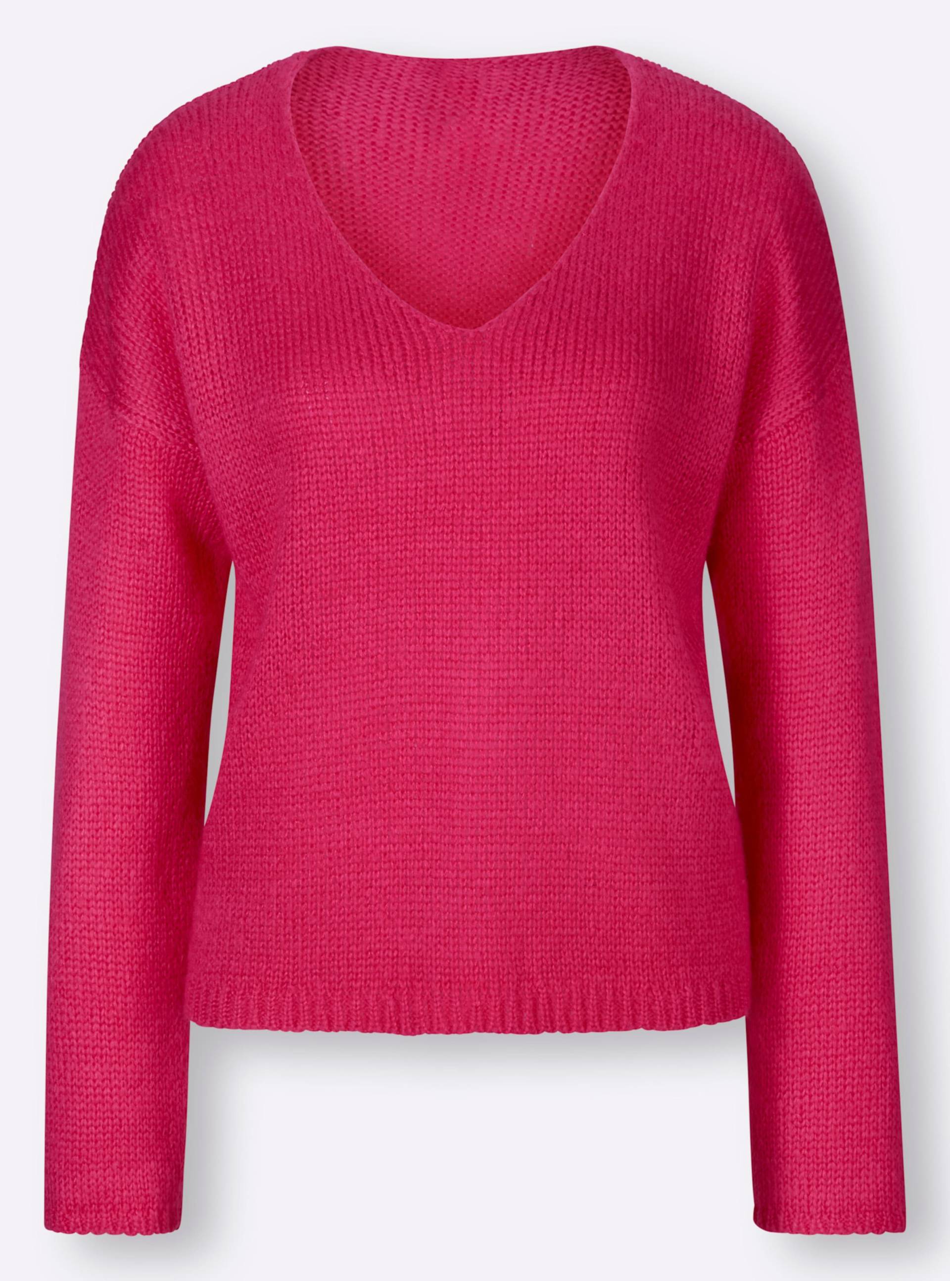 Pullover in pink von heine