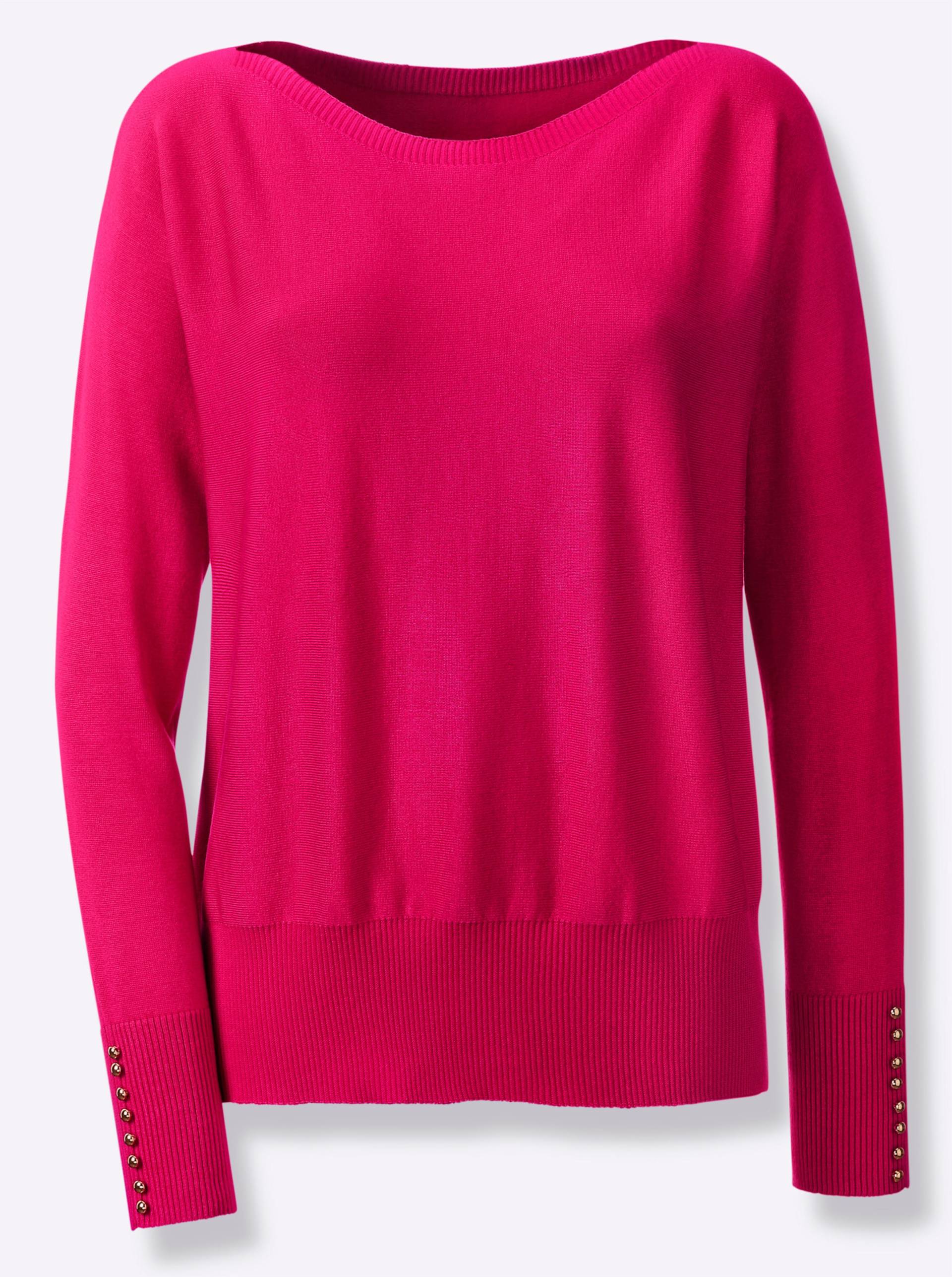 Pullover in pink von heine