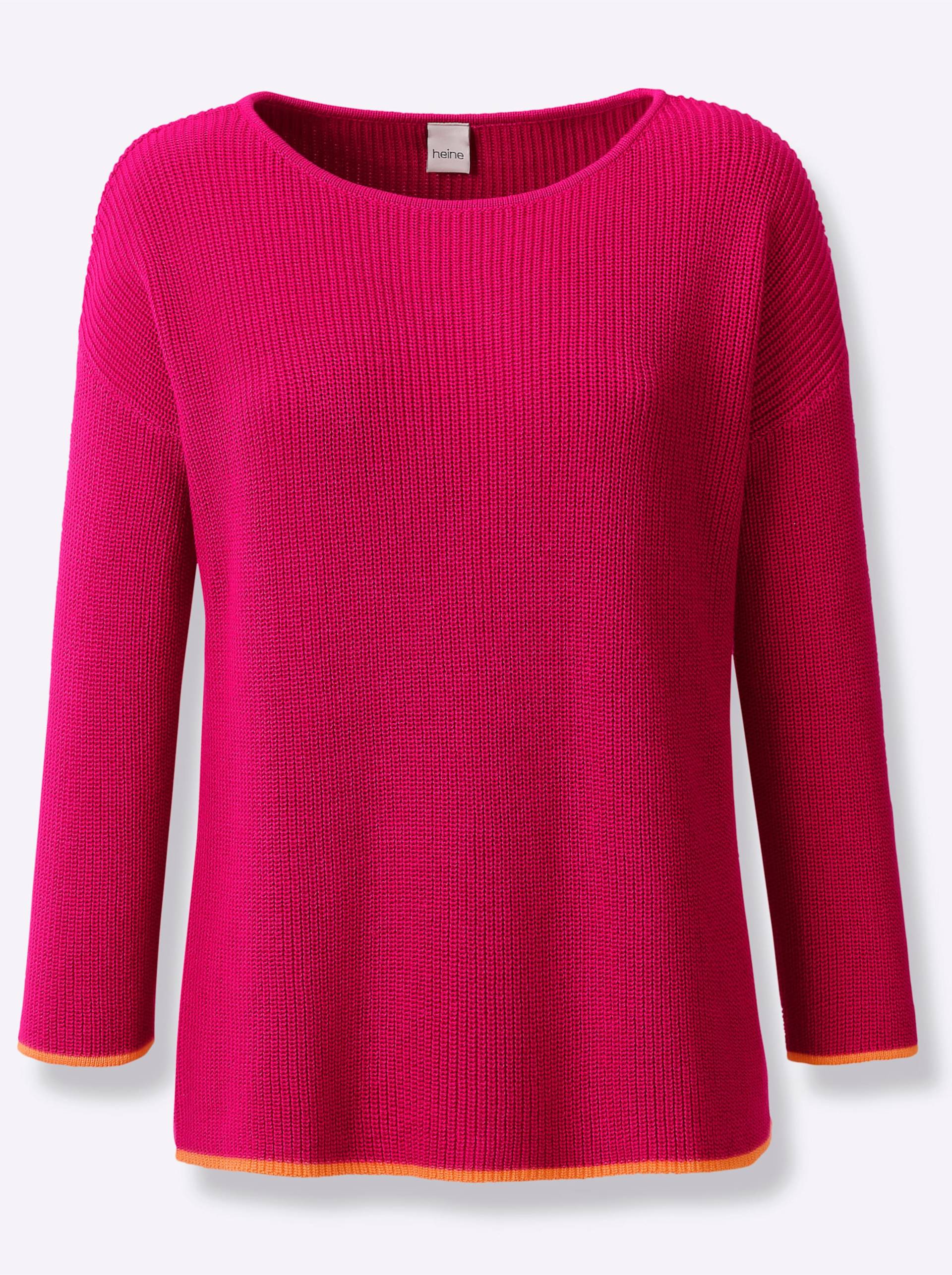 Pullover in pink von heine