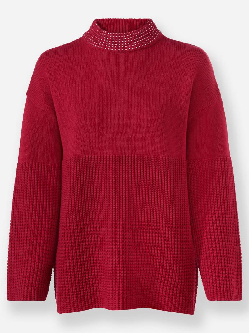 Stehkragenpullover