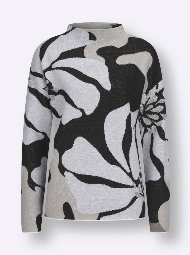 Jacquard-Pullover
