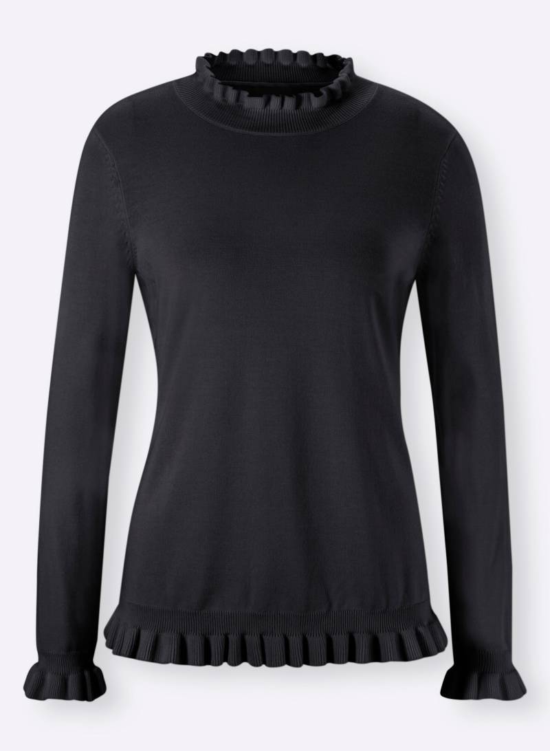 Stehkragenpullover