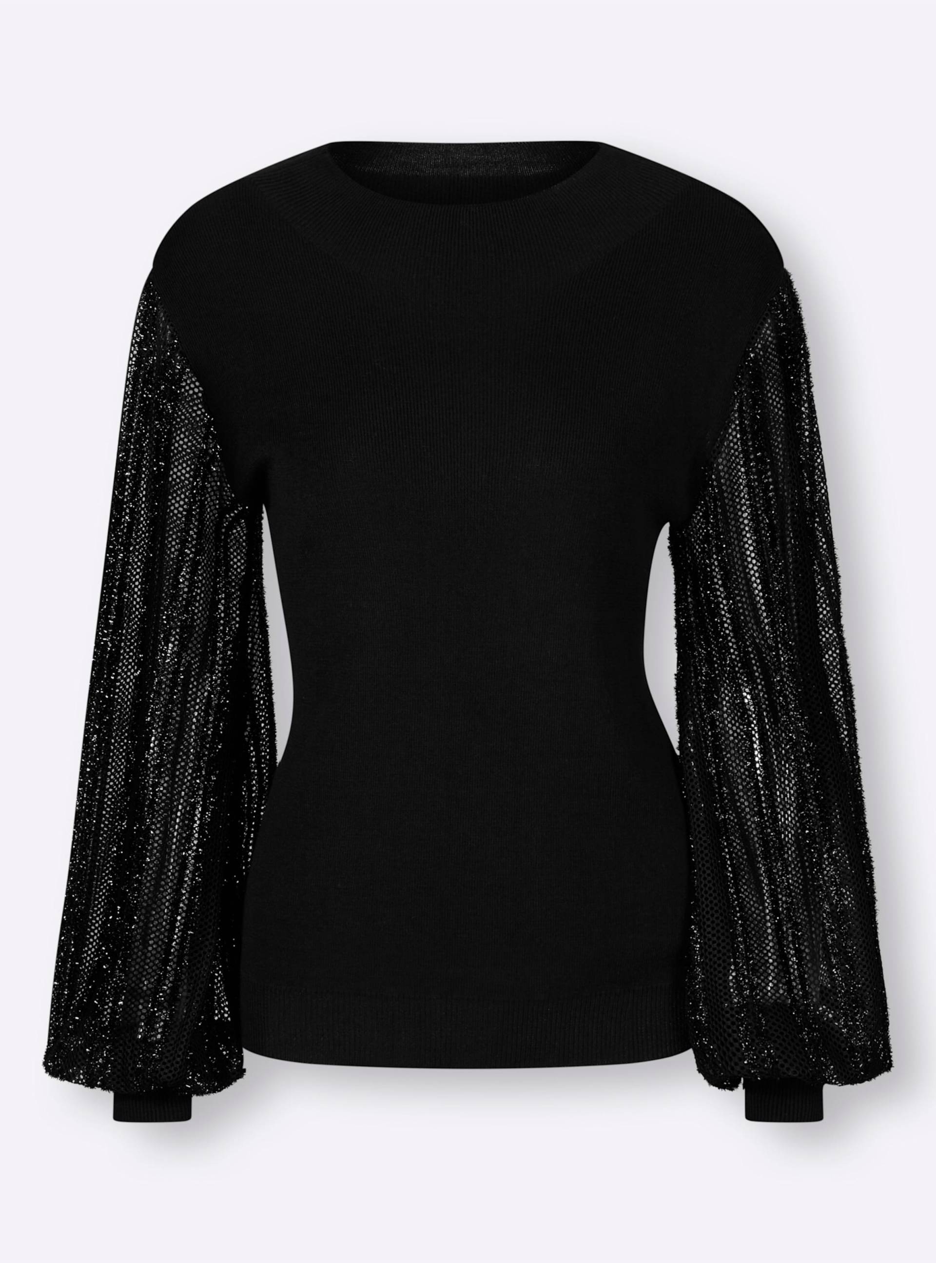 Pullover in schwarz von heine