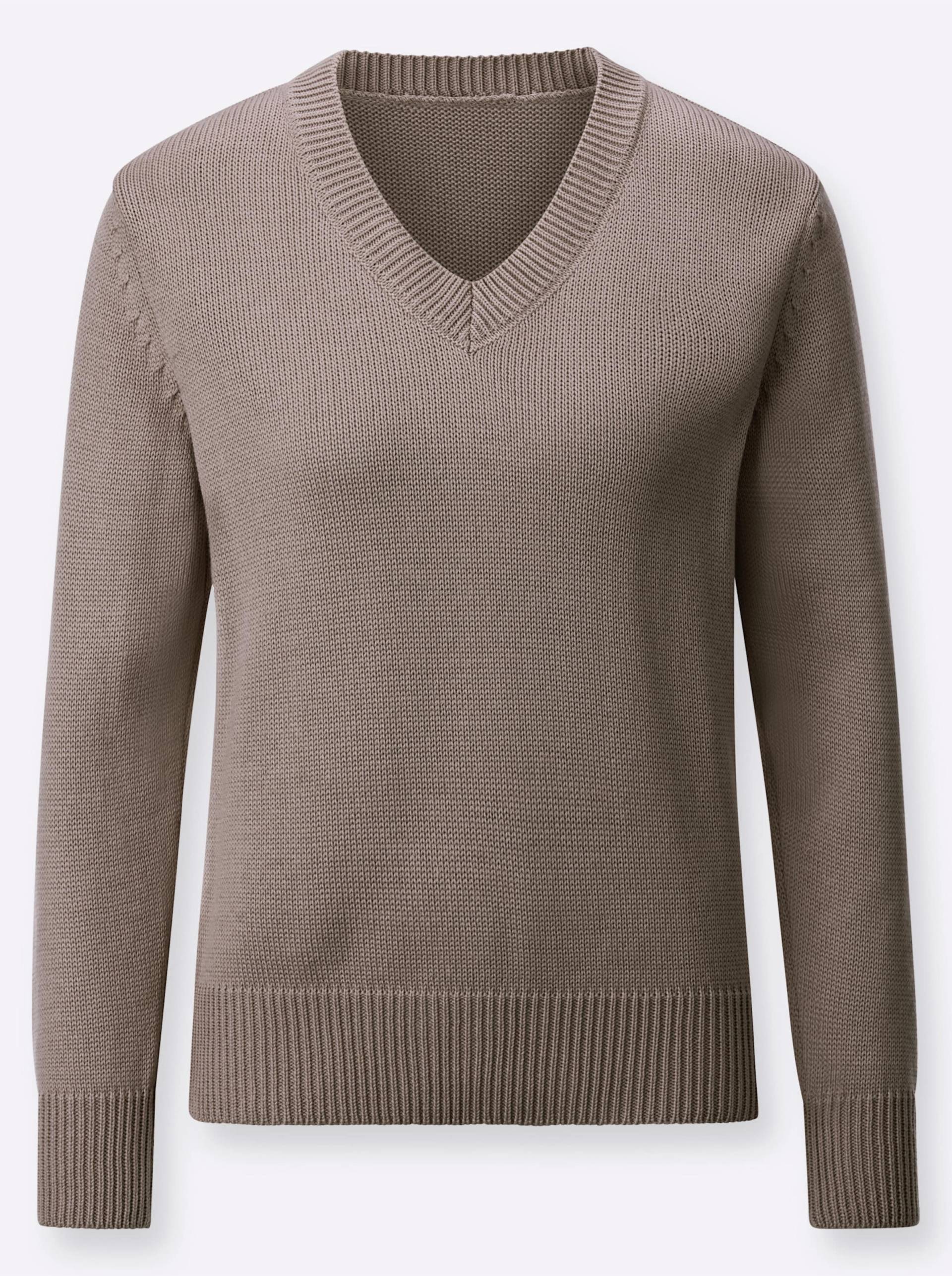 V-Ausschnitt-Pullover V-Ausschnitt-Pullover