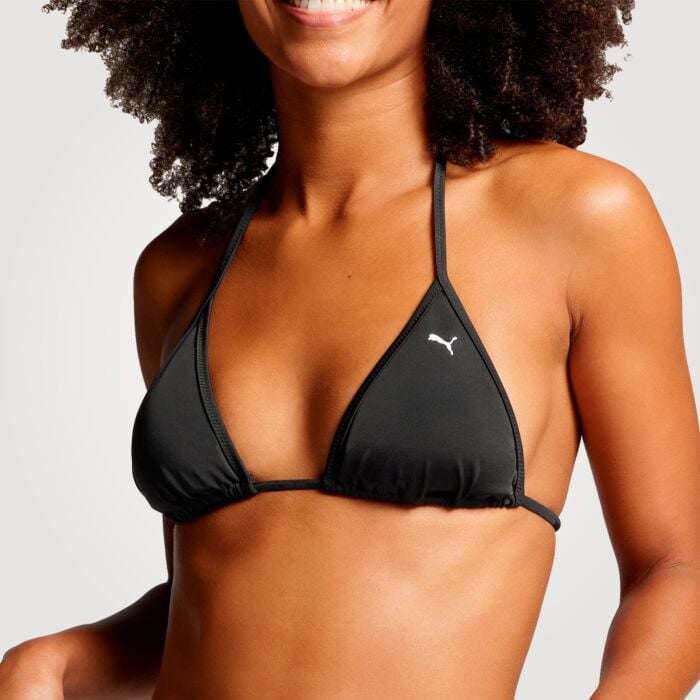 Puma Swim Triangle Bikini-Oberteil Damen, schwarz