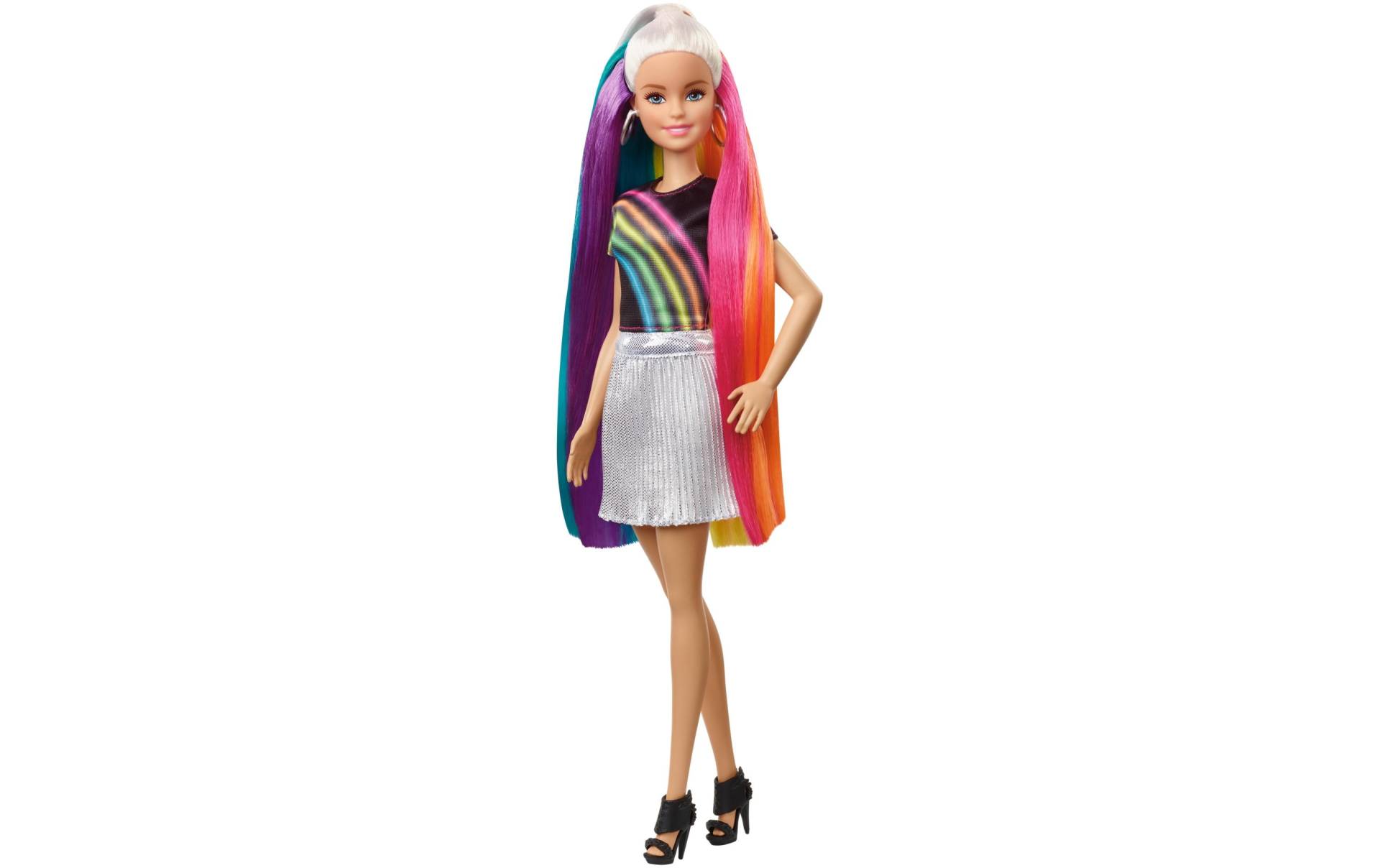 Barbie Spielfigur »Regenbogen-Glitzerhaar« von Barbie