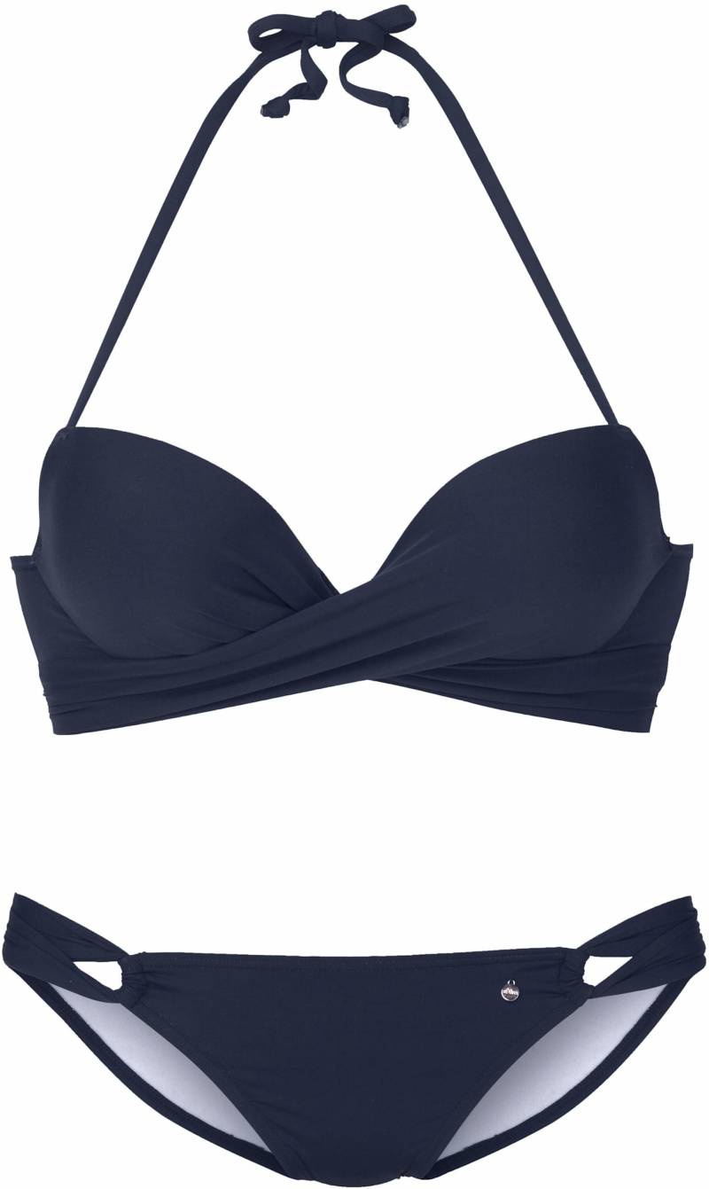 Push-Up-Bikini in marine von s.Oliver