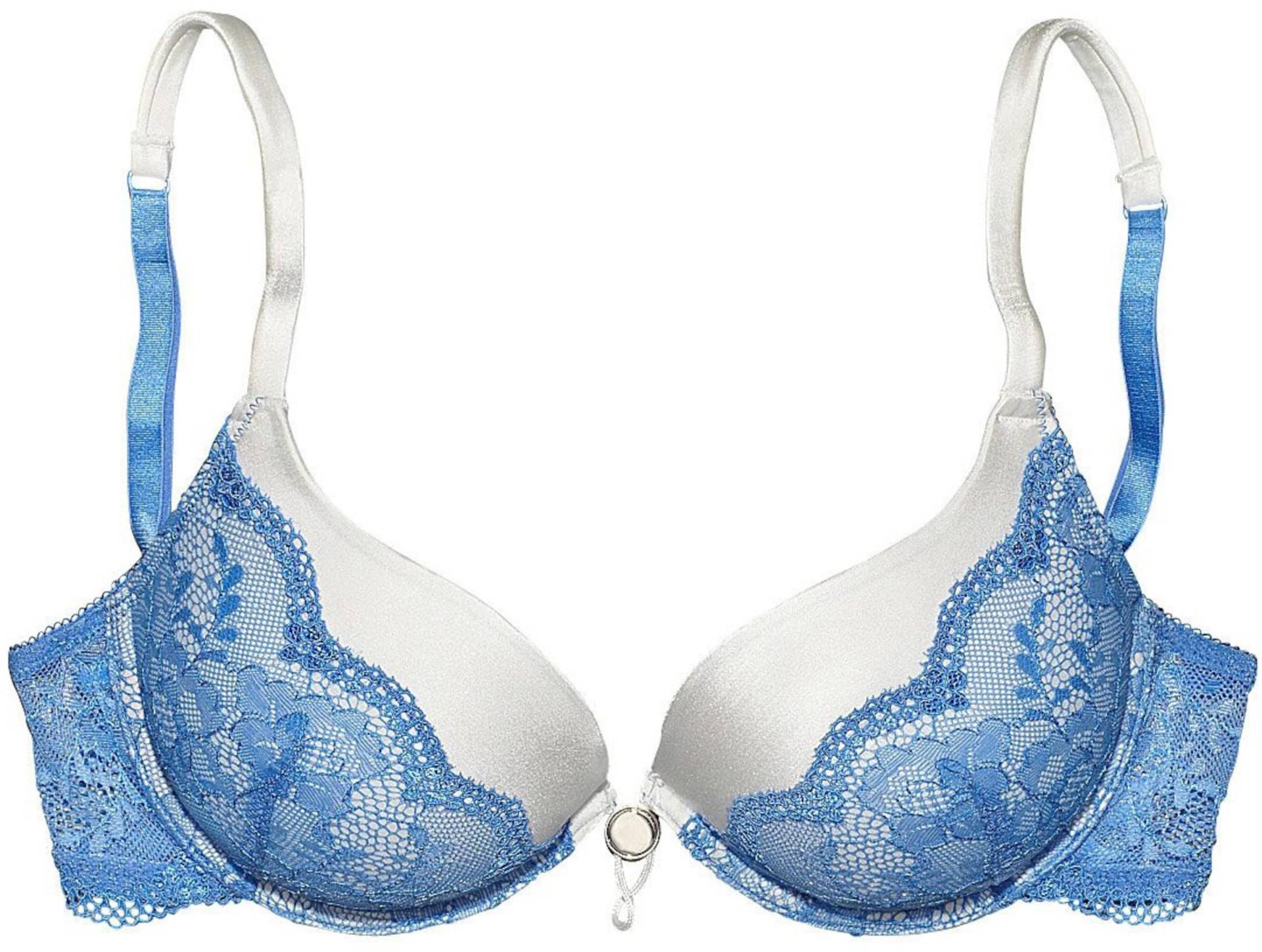 Push-up-BH in creme-blau von LASCANA