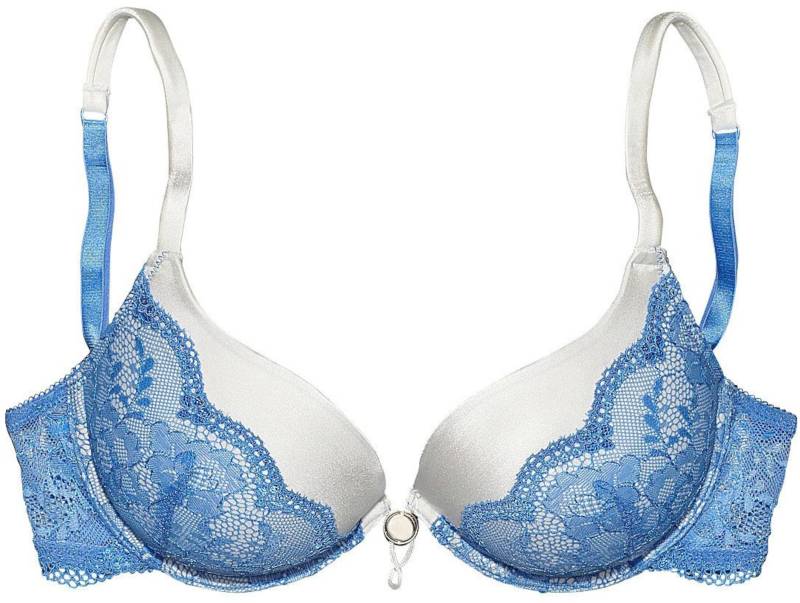 Push-up-BH in creme-blau von LASCANA