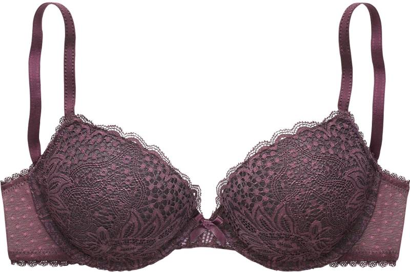 Push-up-BH in dark violet von Vivance