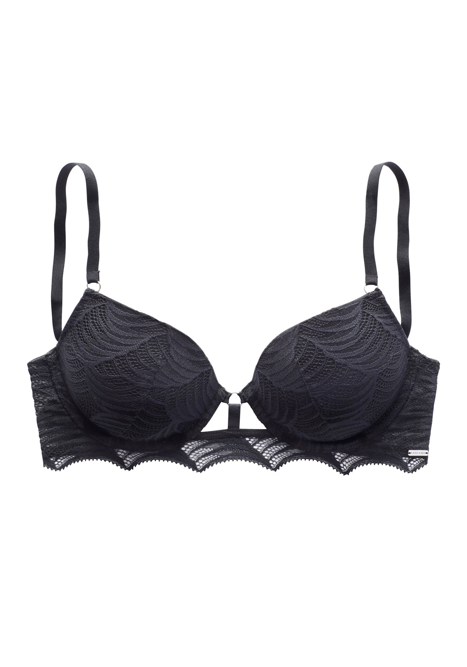 Push-up-BH in schwarz von LASCANA