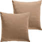 REDBEST Single-Jersey Kuschelkissenbezug San Francisco im 2er-Pack von REDBEST