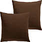 REDBEST Single-Jersey Kuschelkissenbezug San Francisco im 2er-Pack von REDBEST