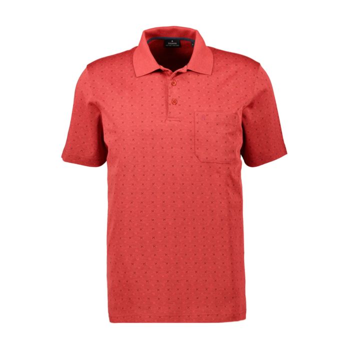 Ragman Poloshirt, rot, XXL von Ragman