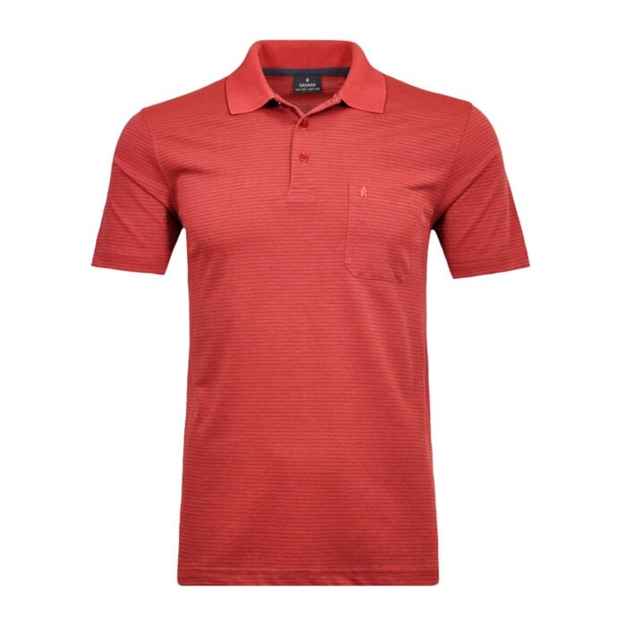 Ragman Poloshirt Herren fineliner, rot, XL von Ragman