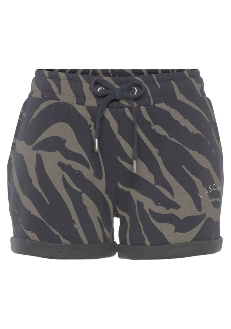 Relaxshorts in dunkelgrau-taupe von LASCANA