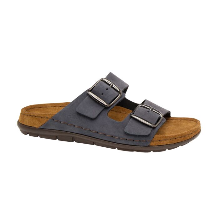 Rohde Pantolette für Damen aus Leder marine, 35 von Rohde