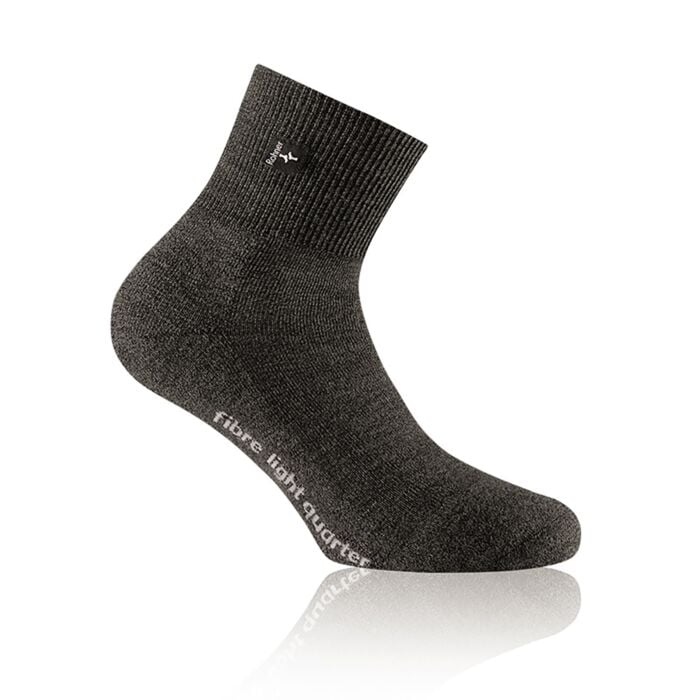 Rohner Outdoor-Socken kurz, anthrazit meliert, 39/41 von Rohner