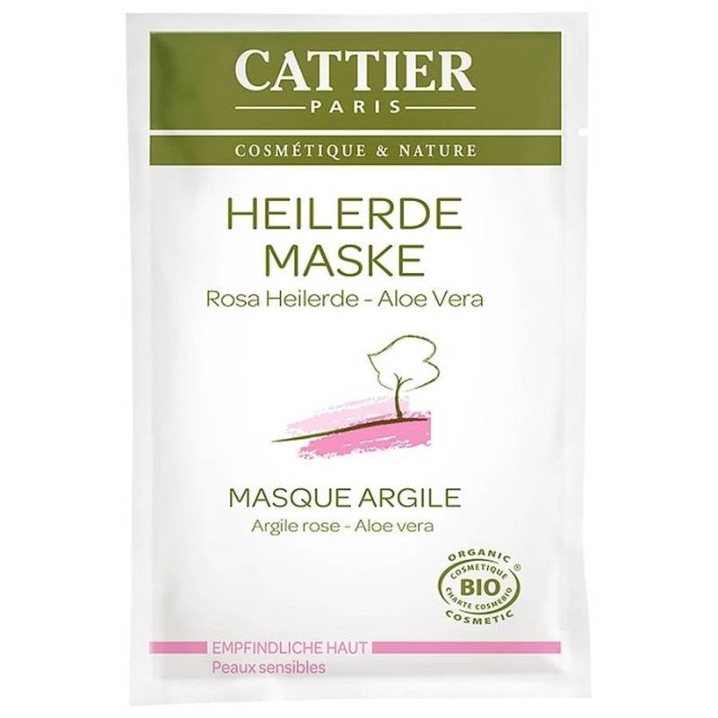 Cattier  Cattier Rosa Heilerde Maske für empfindliche Haut schlammmaske 12.5 ml von Cattier