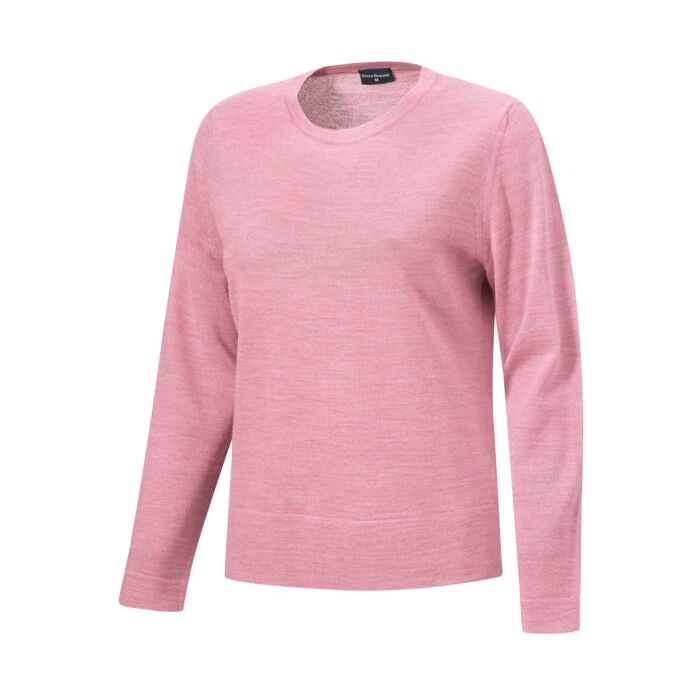 Rundhals-Pullover mit Merinowolle von Enrico Rosselli