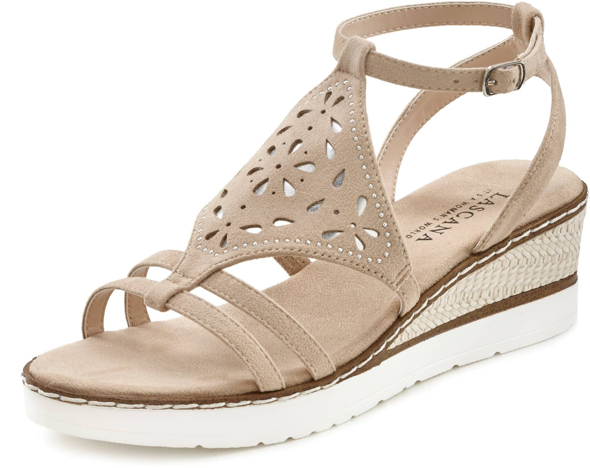 Sandalette in beige von LASCANA