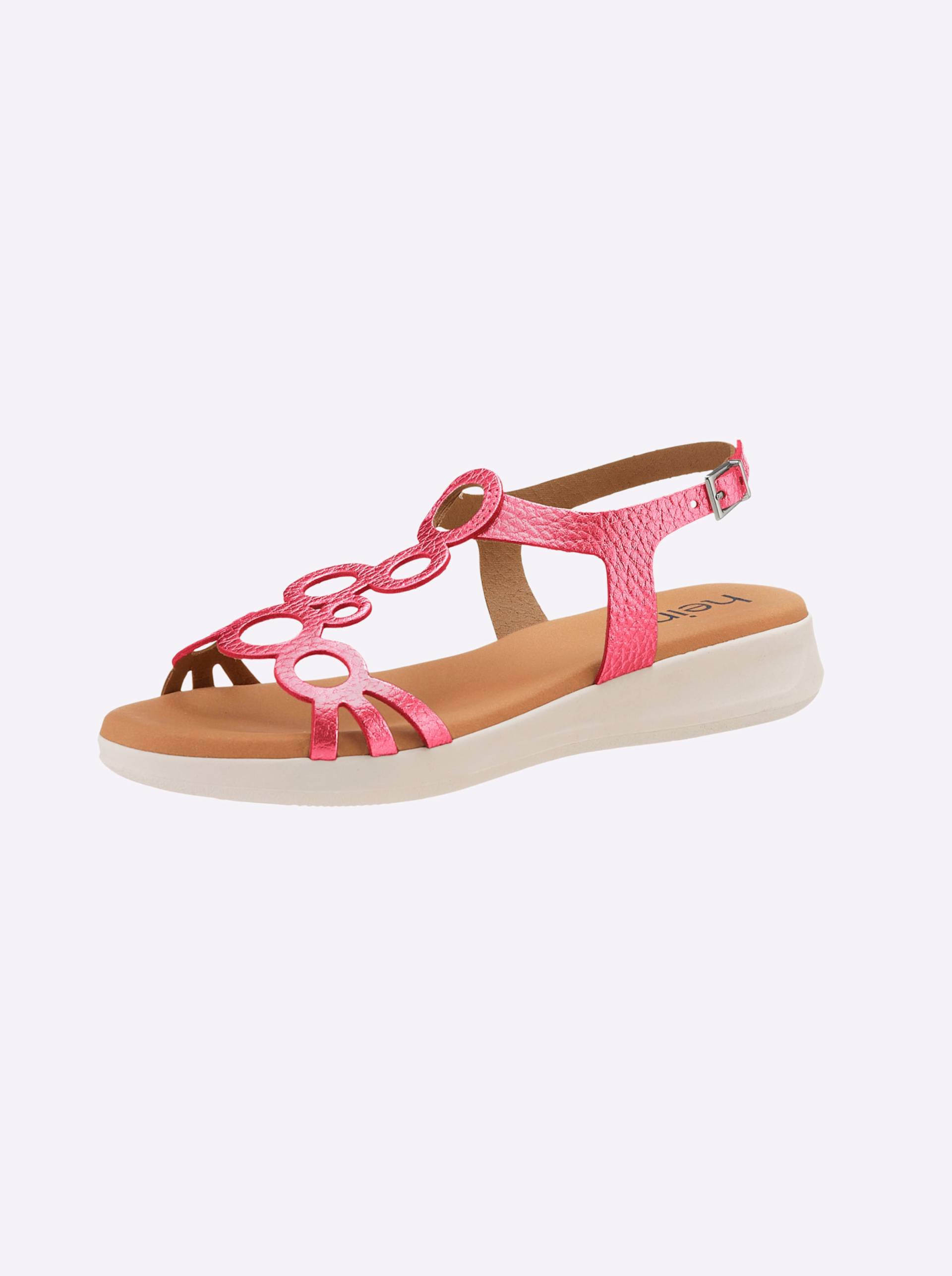 Sandale in pink von heine