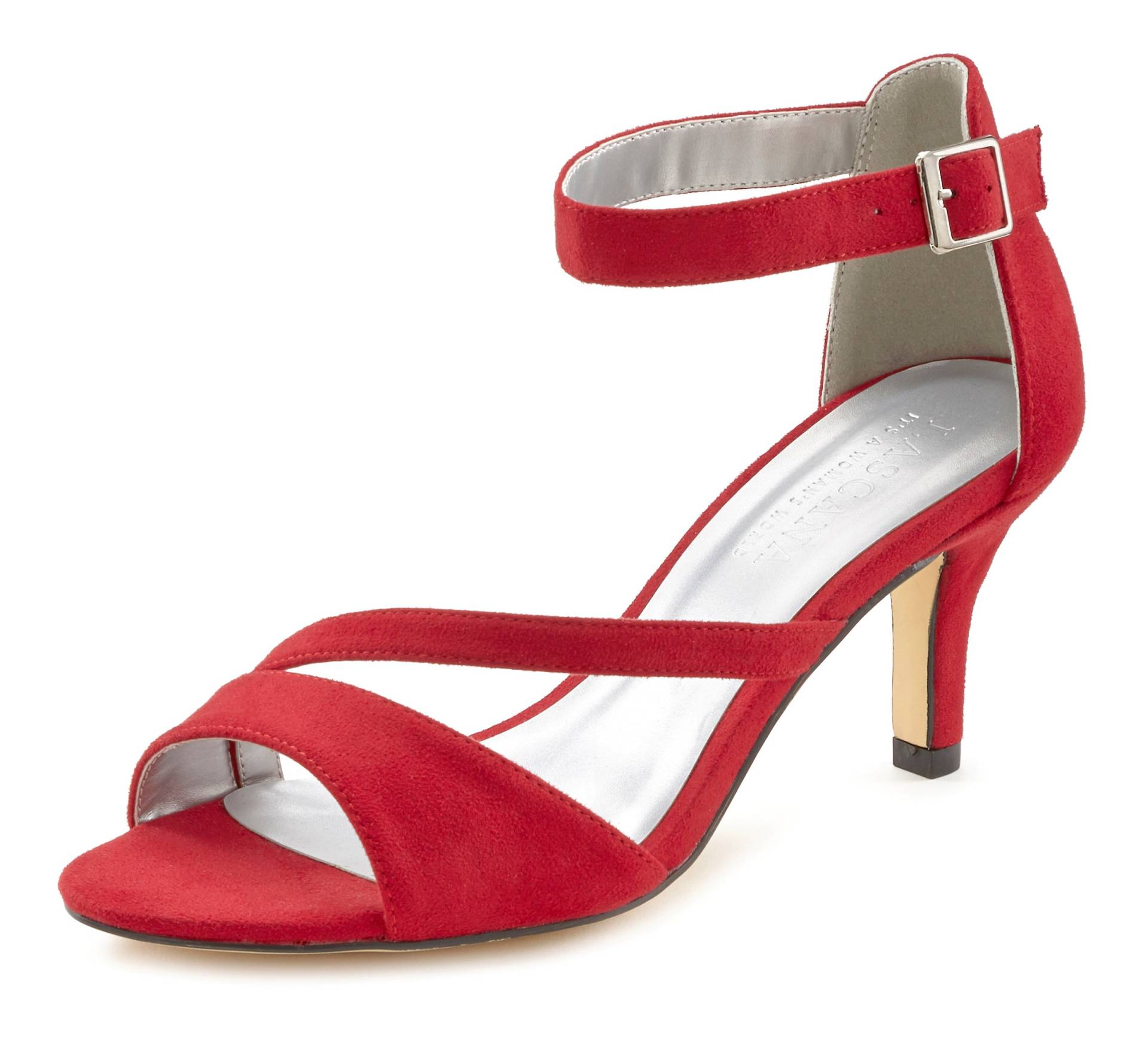 Sandalette in rot von LASCANA