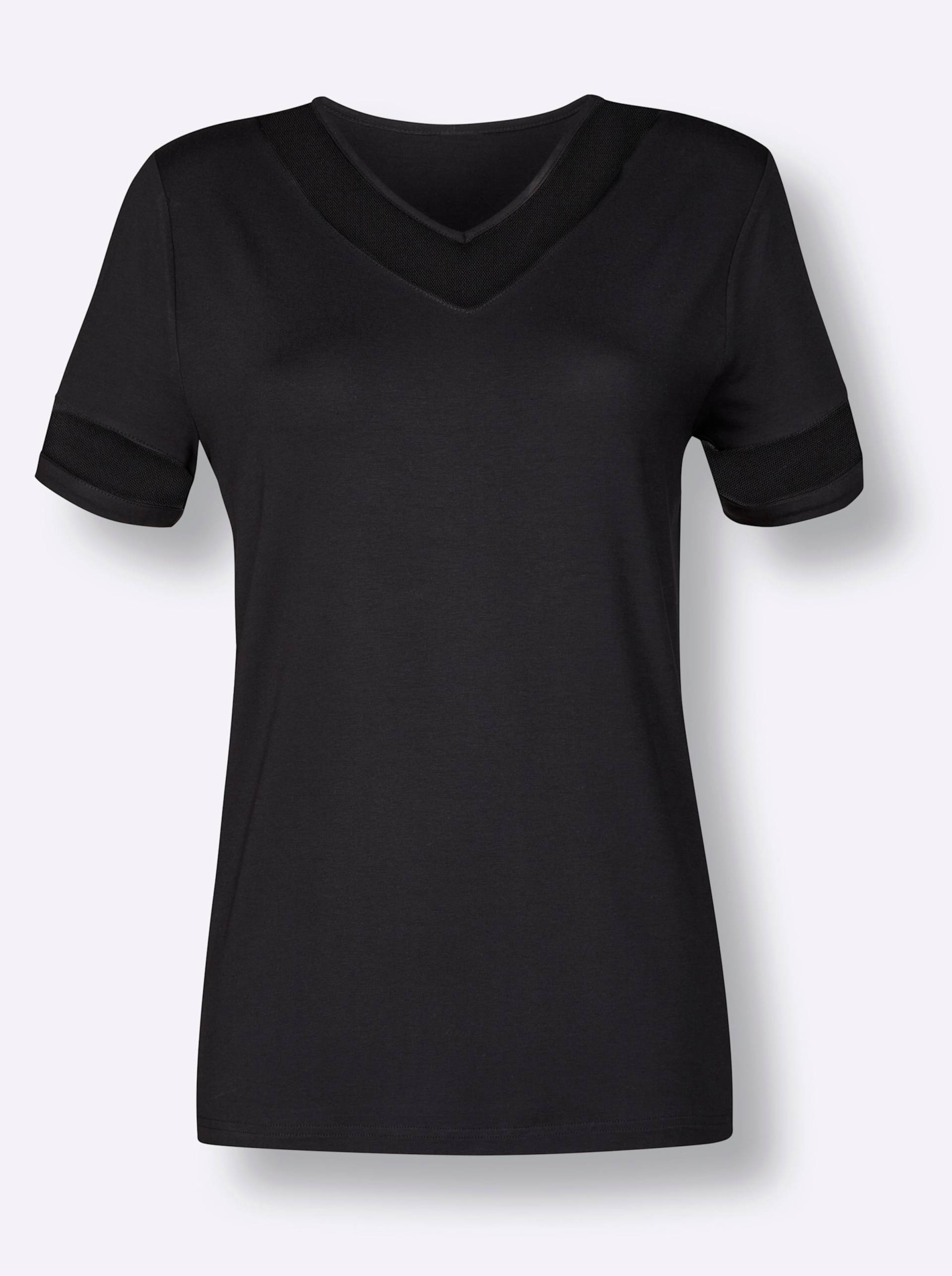 Schlafanzug in schwarz von wäschepur