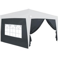 Seitenwände Faltpavillon 2er-Set Anthrazit 3x2m Seitenwände Faltpavillon 2er-Set Anthrazit 3x2m von Deuba®