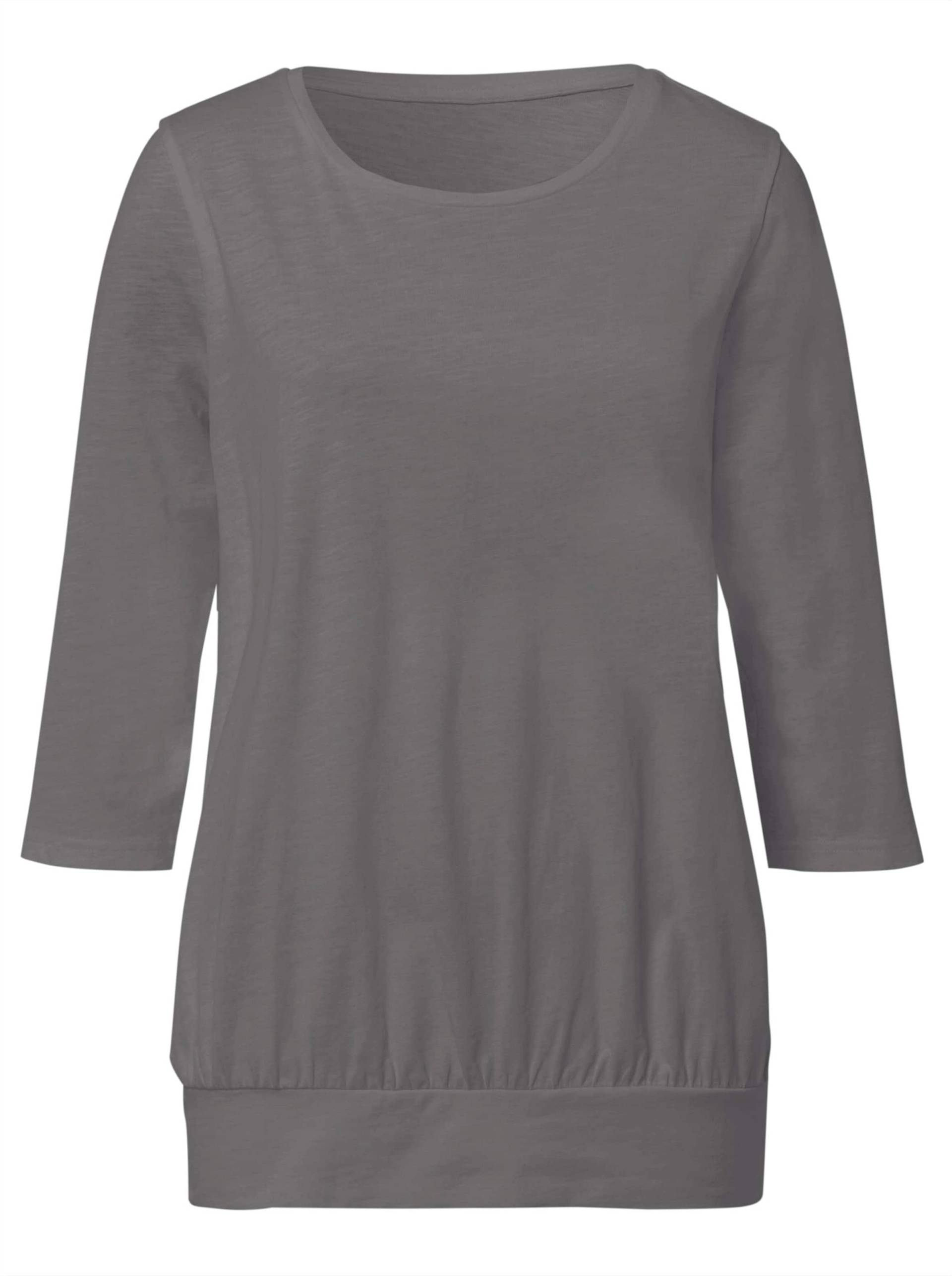 3/4-Arm-Shirt in grau von heine