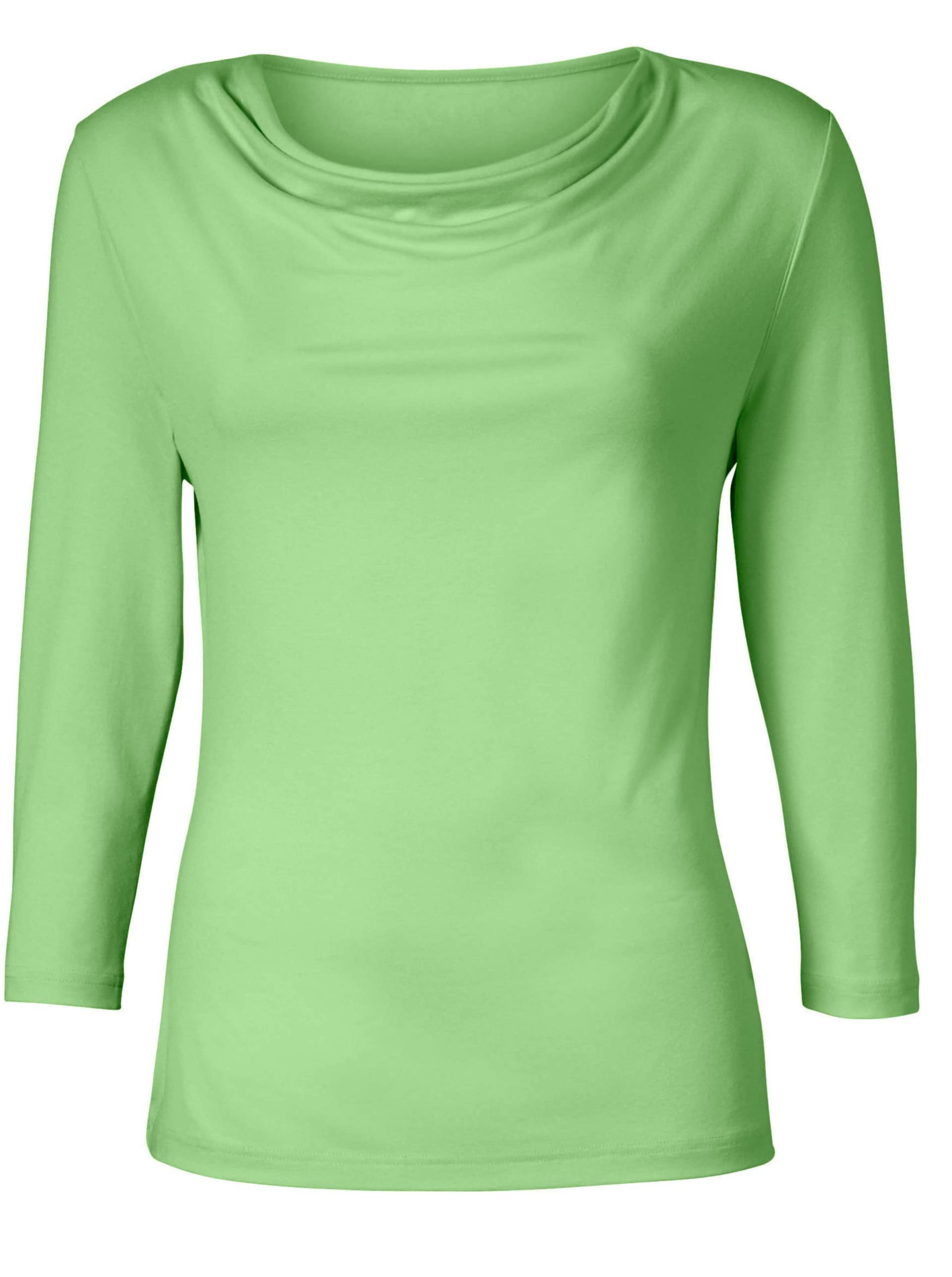 Wasserfallshirt in kiwi von heine