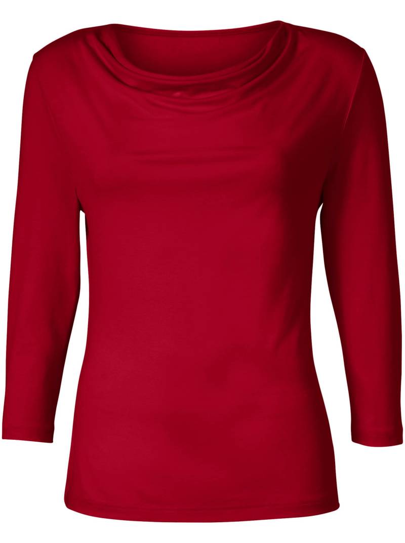 Wasserfallshirt in rot von heine