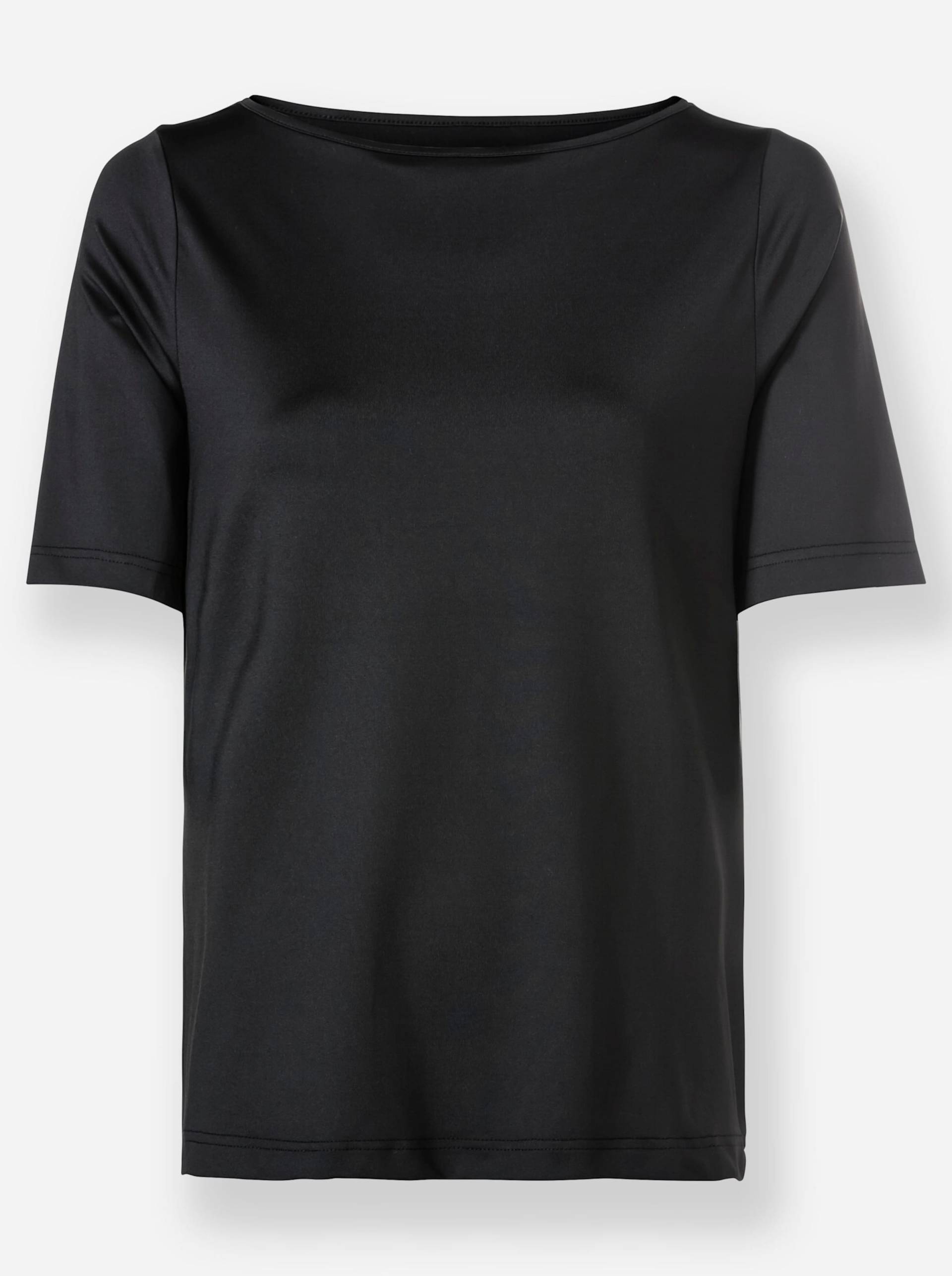 T-Shirt in schwarz von heine