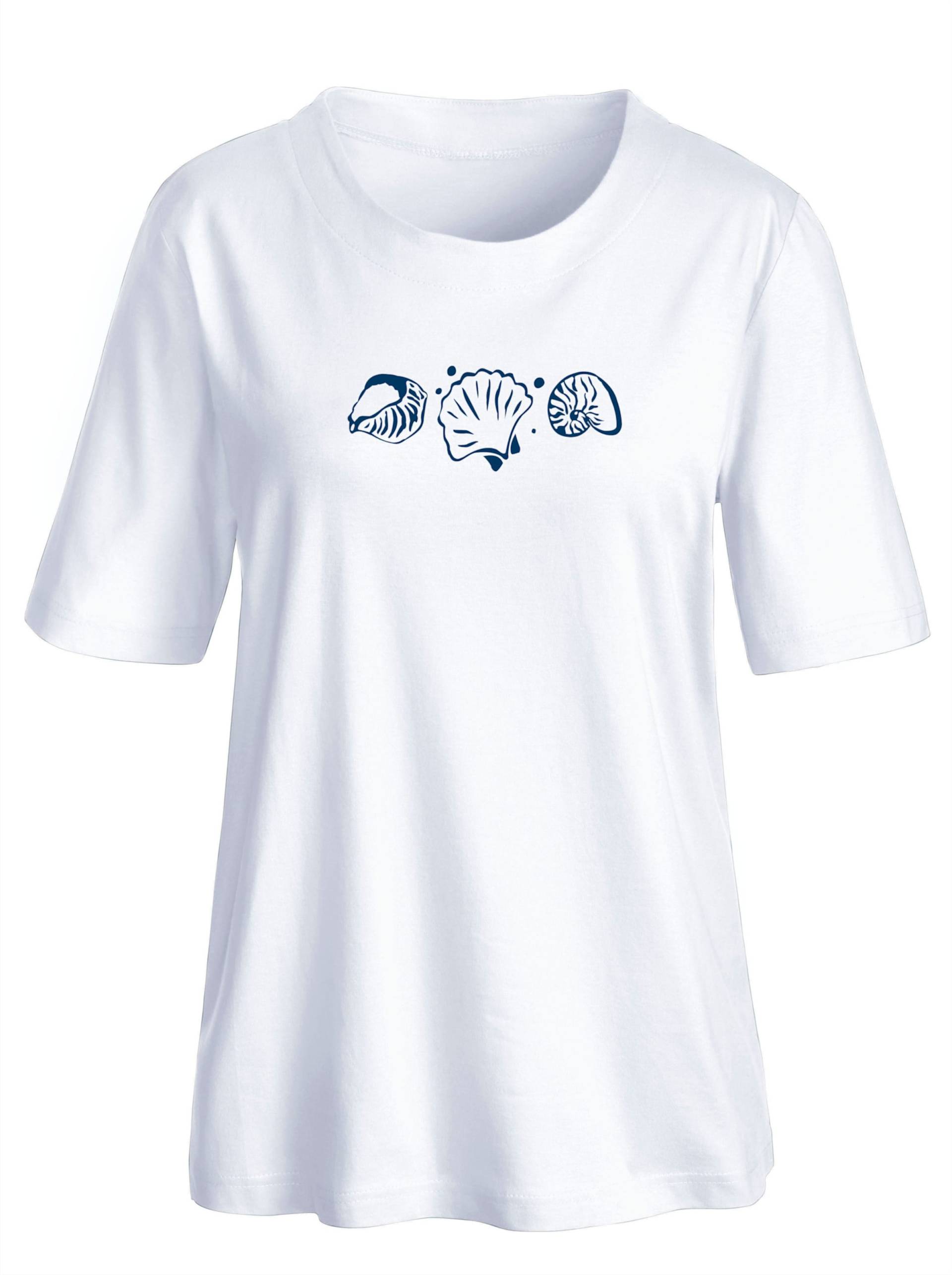 Kurzarmshirt in weiss von heine Kurzarmshirt in weiss von heine
