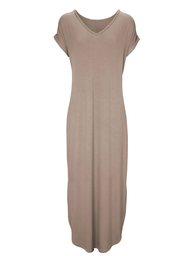 Shirtkleid in sand von heine