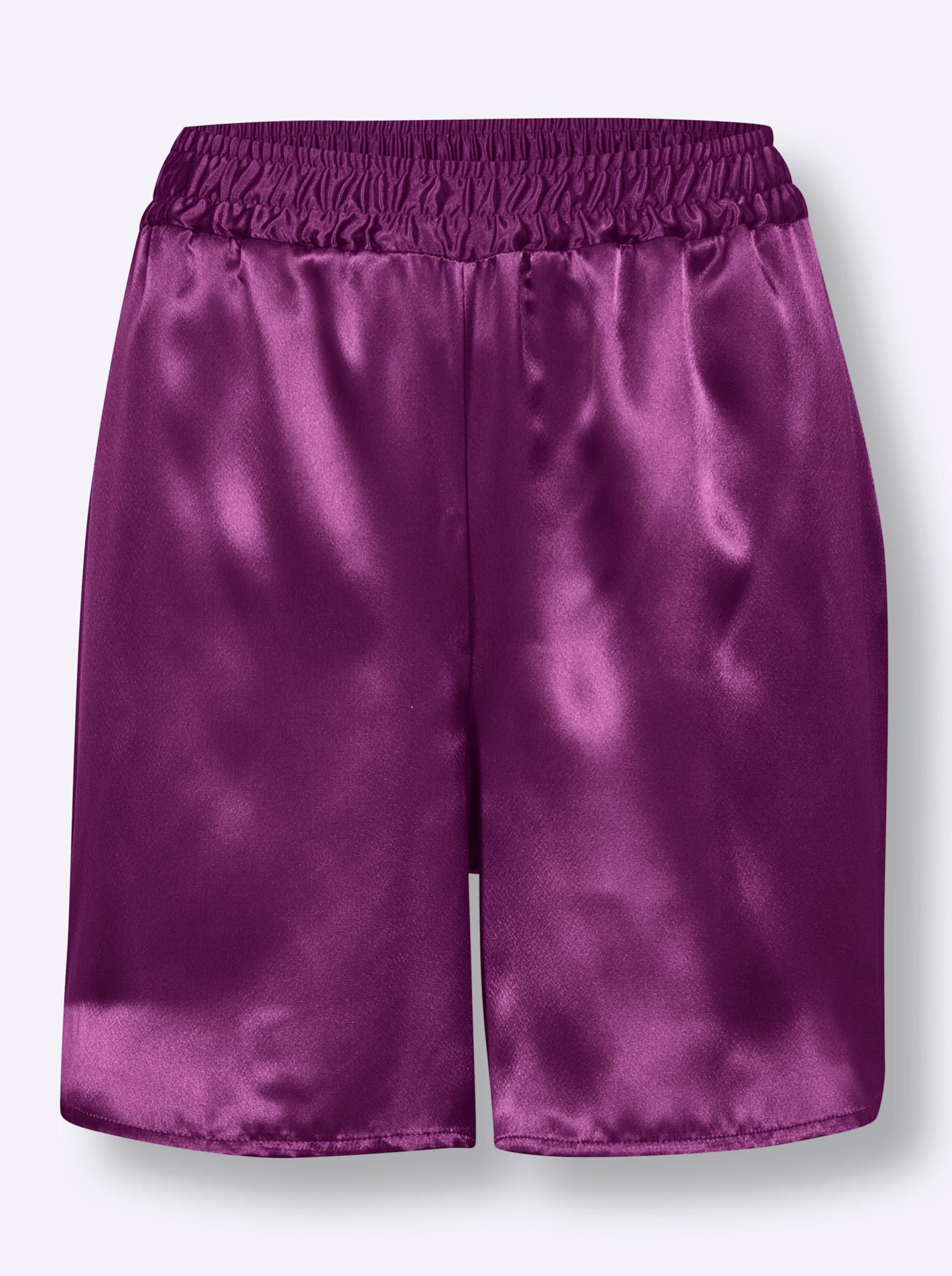 Shorty in violett von wäschepur