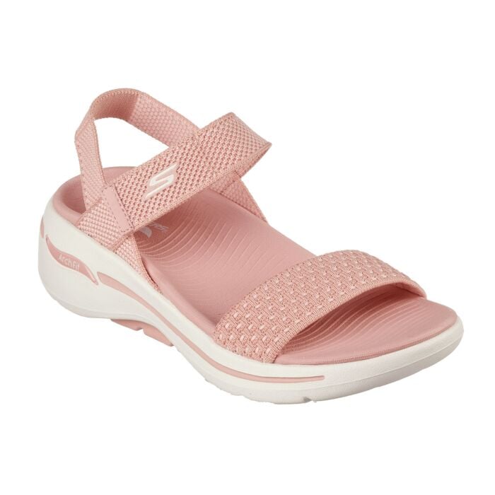 Skechers GO Walk Sandale für Damen rosa, 35