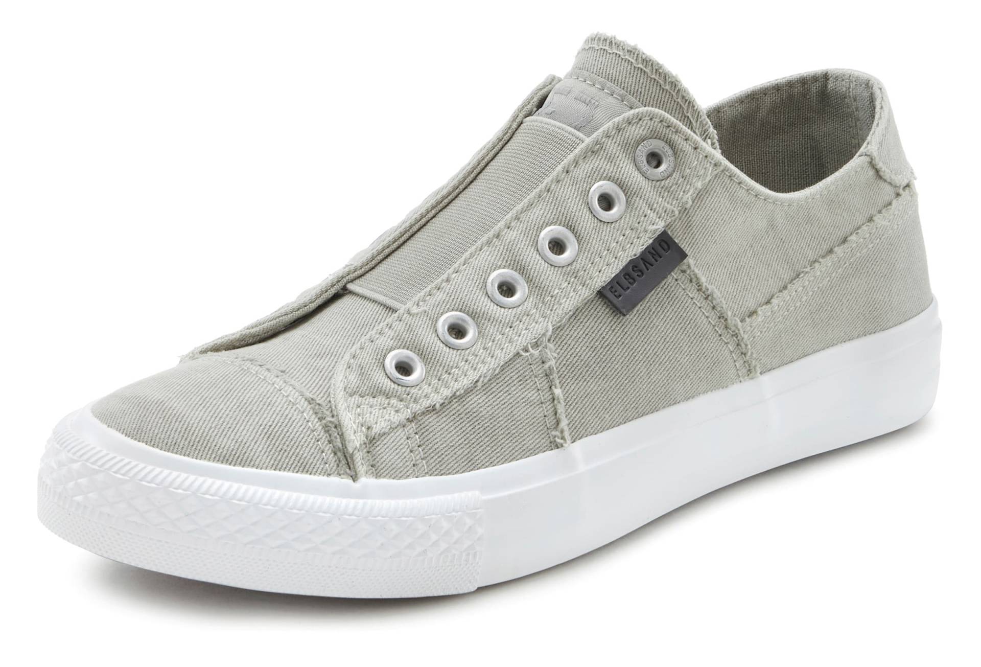 Slip-On Sneaker in grau von Elbsand