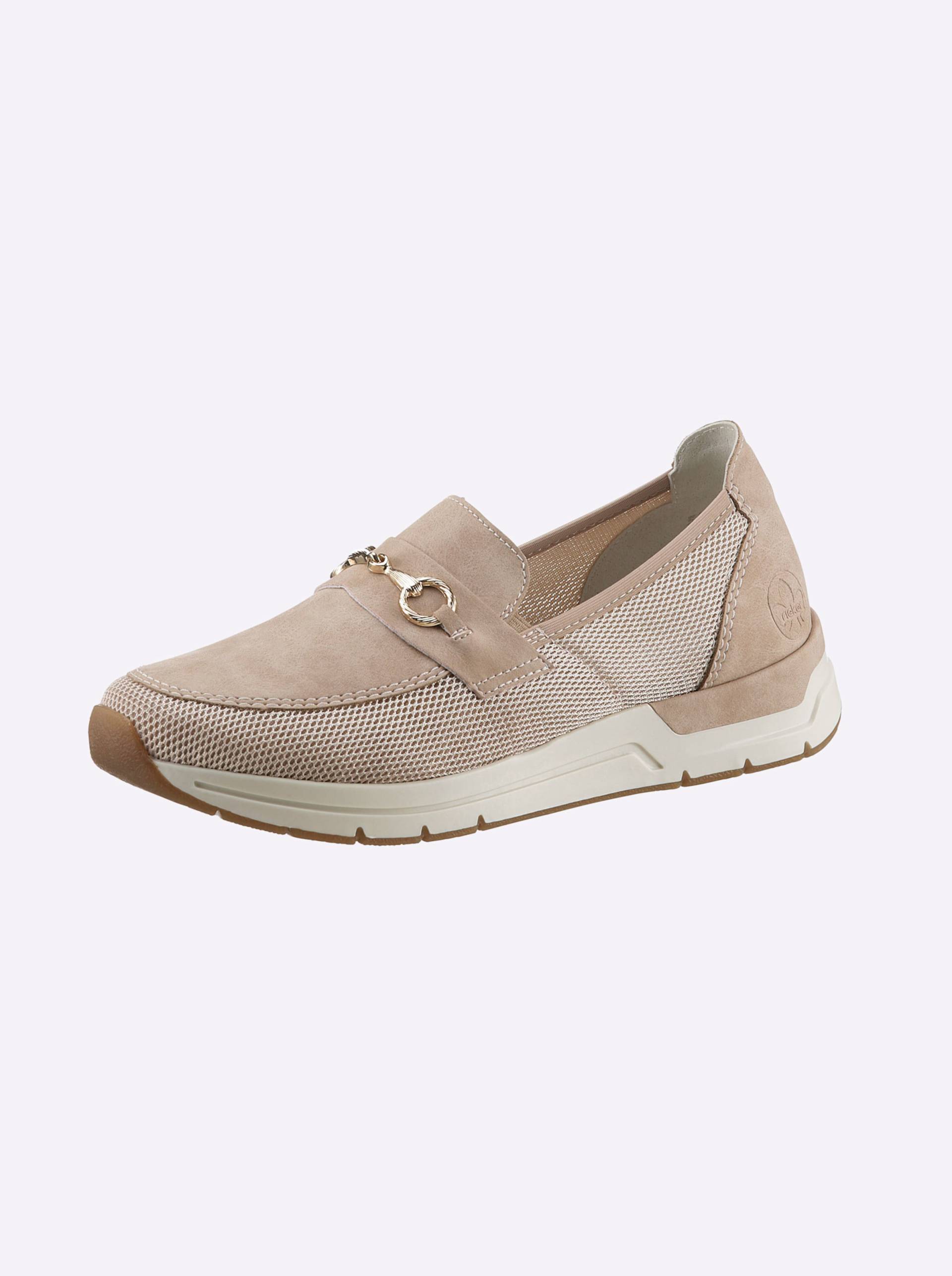 Slipper in apricot von Rieker