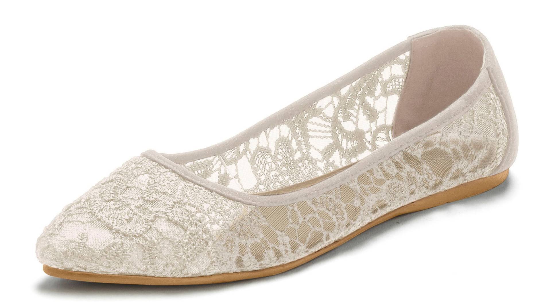 Slipper in beige von LASCANA