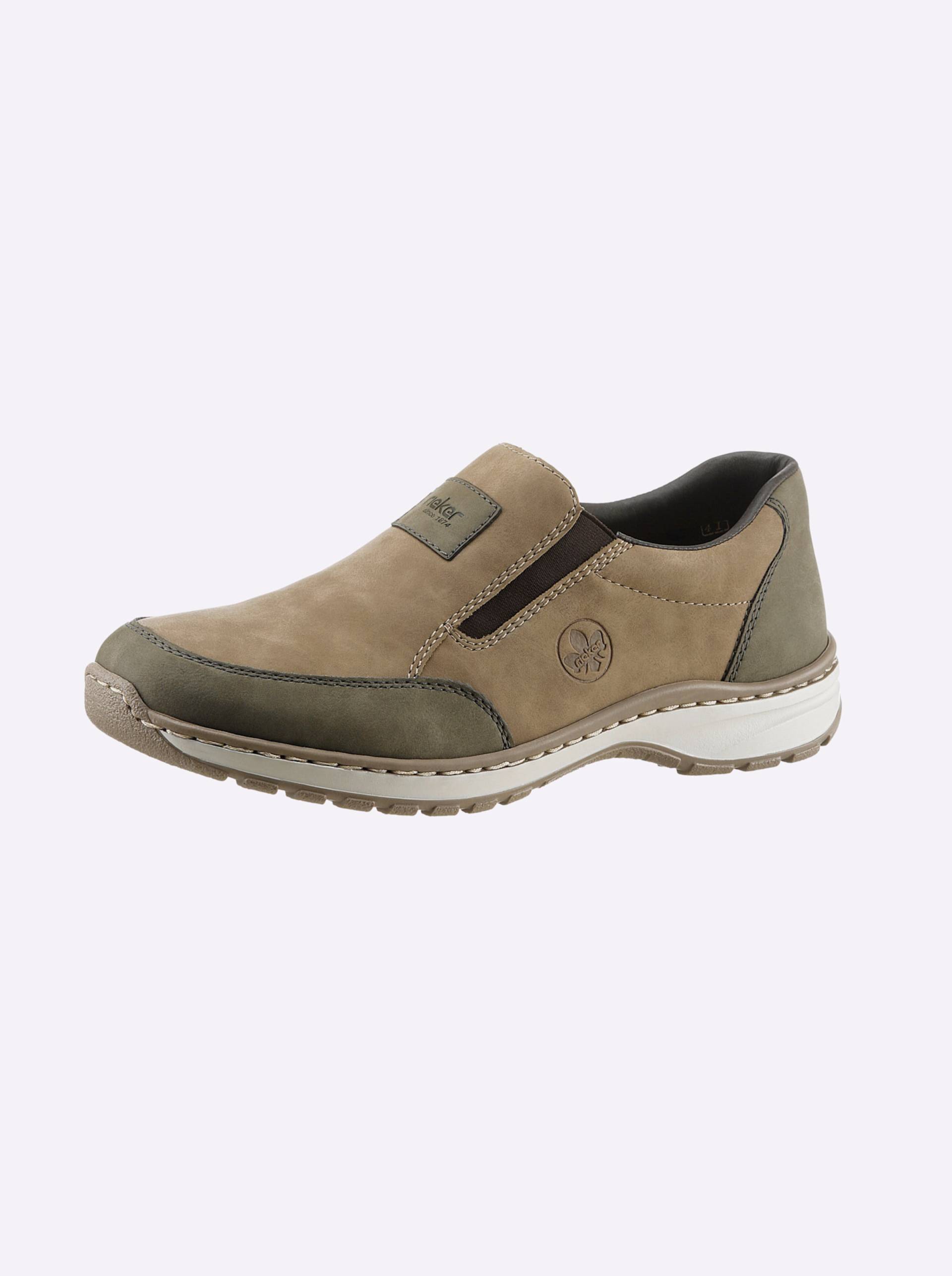 Slipper in camel von Rieker