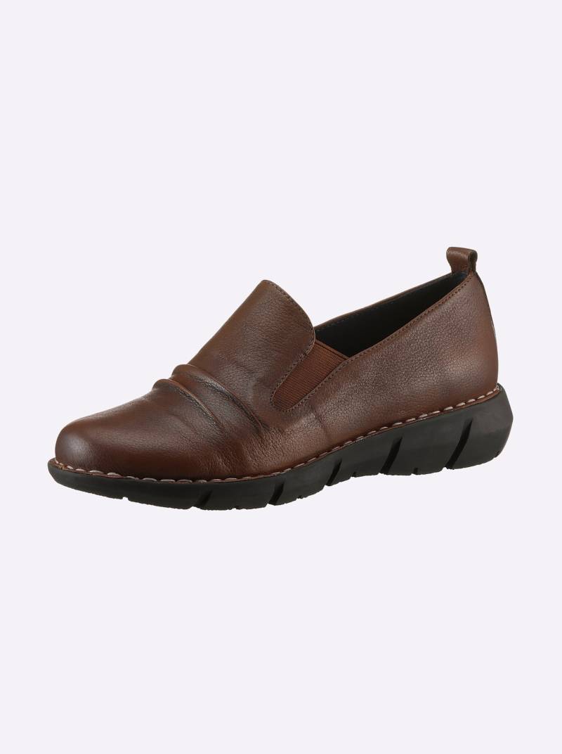 Slipper in cognac von airsoft modern+