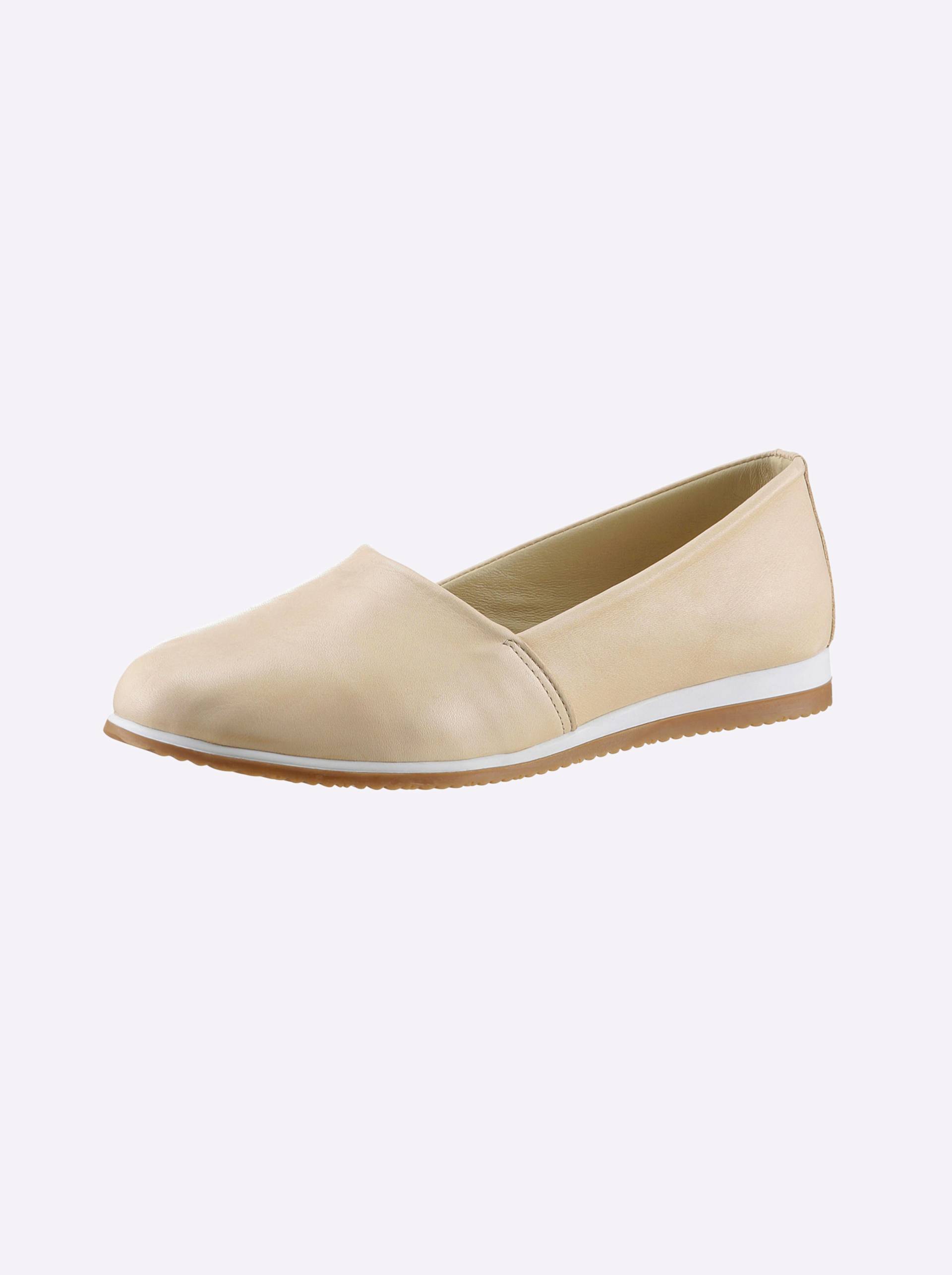 Slipper in creme von Andrea Conti