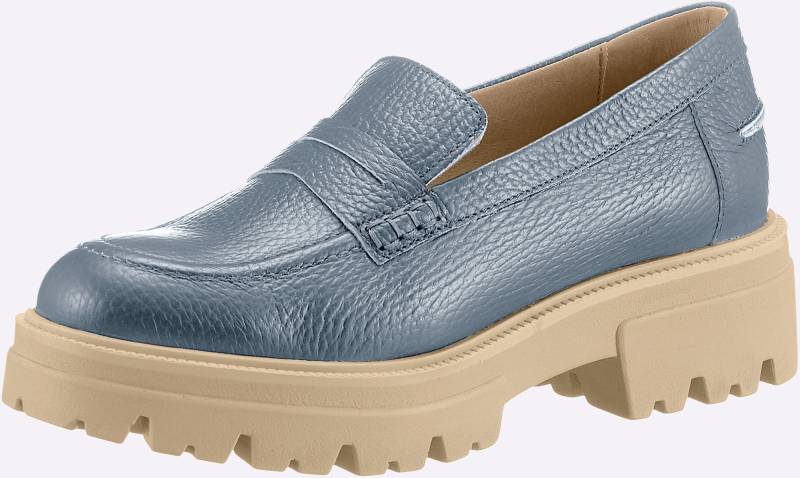 Slipper in jeansblau von heine