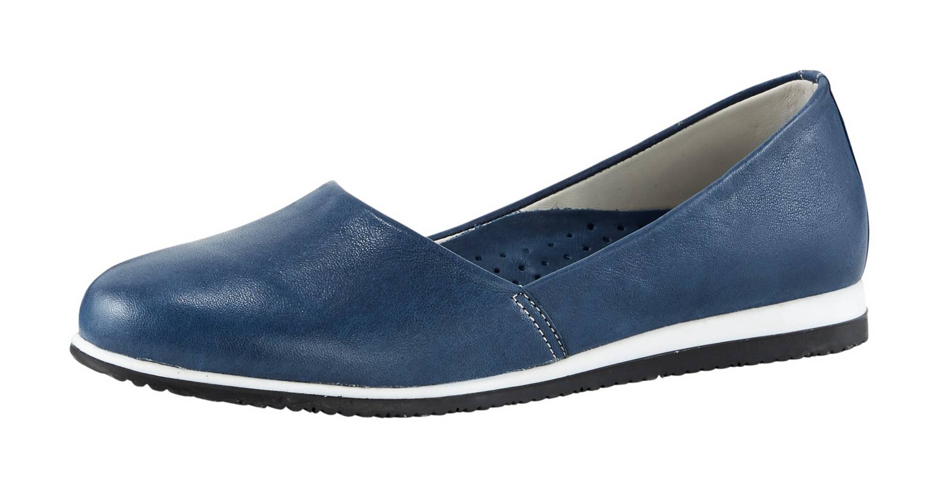 Slipper in jeansblau von Andrea Conti