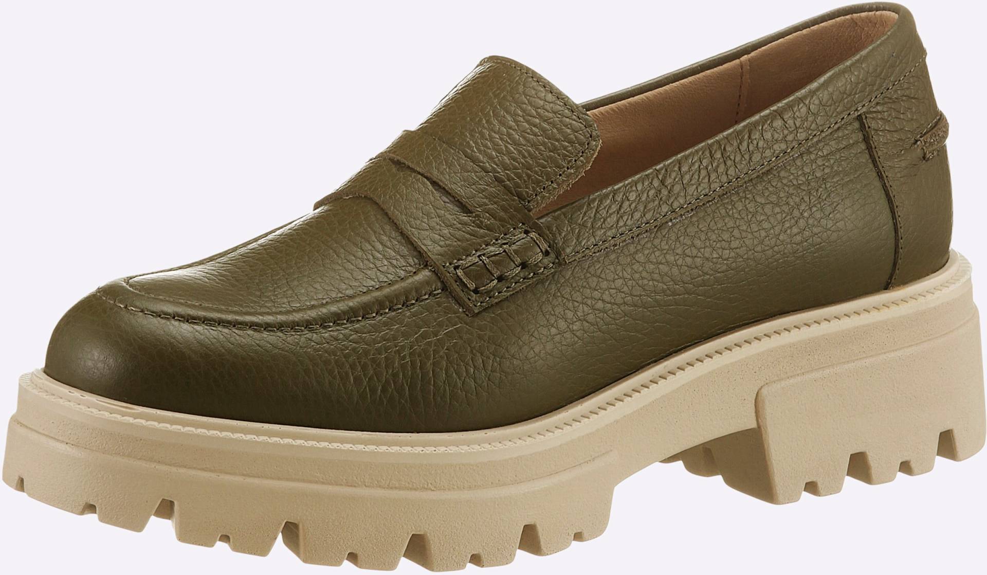 Slipper in khaki von heine