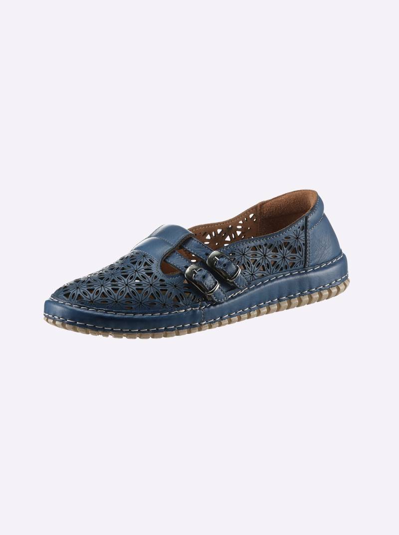 Slipper in royalblau von Gemini