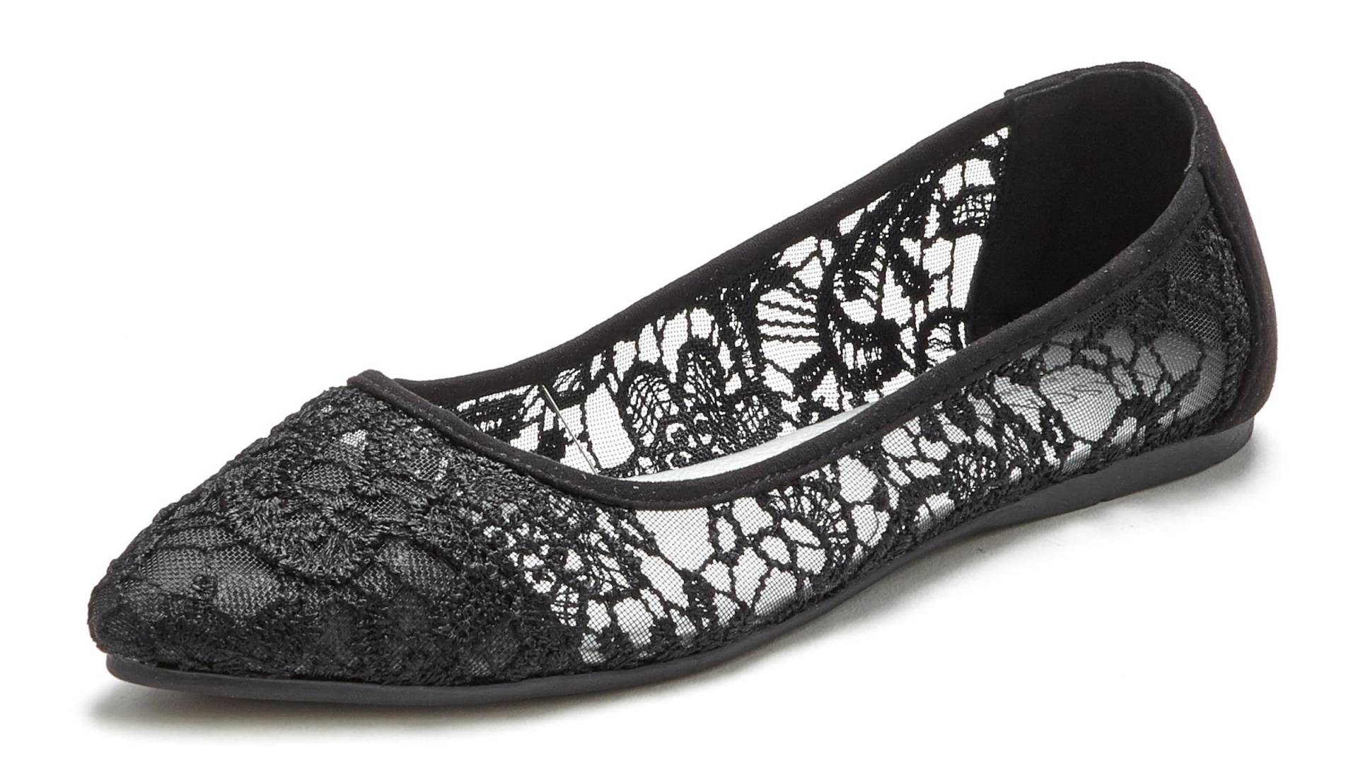 Slipper in schwarz von LASCANA