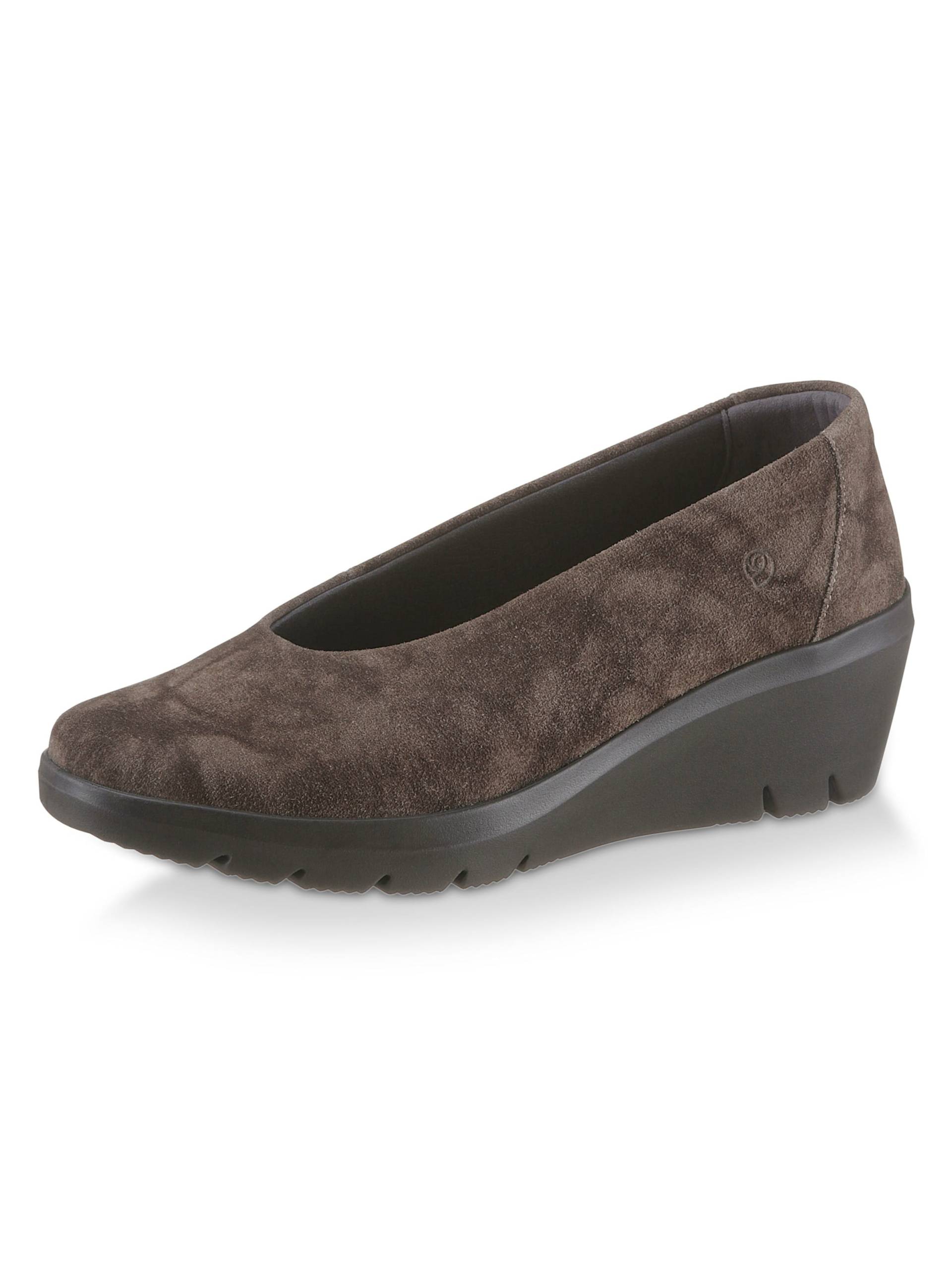 Slipper in taupe von Suave